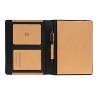 PORTFOLIO A5 DELUXE IN SUGHERO CON PENNA